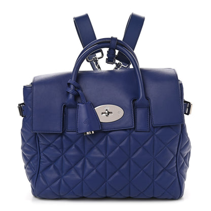 Mulberry Nappa Quilted Medium Cara Delevingne Convertible Bag Indigo 1 of 13