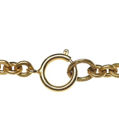Chanel CC Pendant Short Necklace Gold 5 of 7