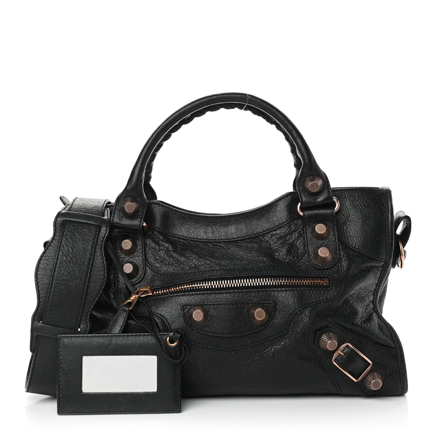 Balenciaga Agneau Giant 21 Rose Gold Hardware City Black 1 of 9