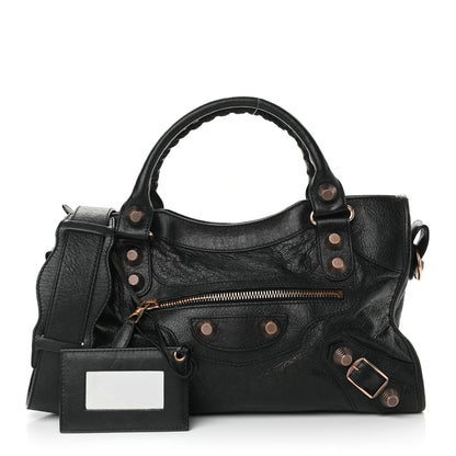 Balenciaga Agneau Giant 21 Rose Gold Hardware City Black 1 of 9