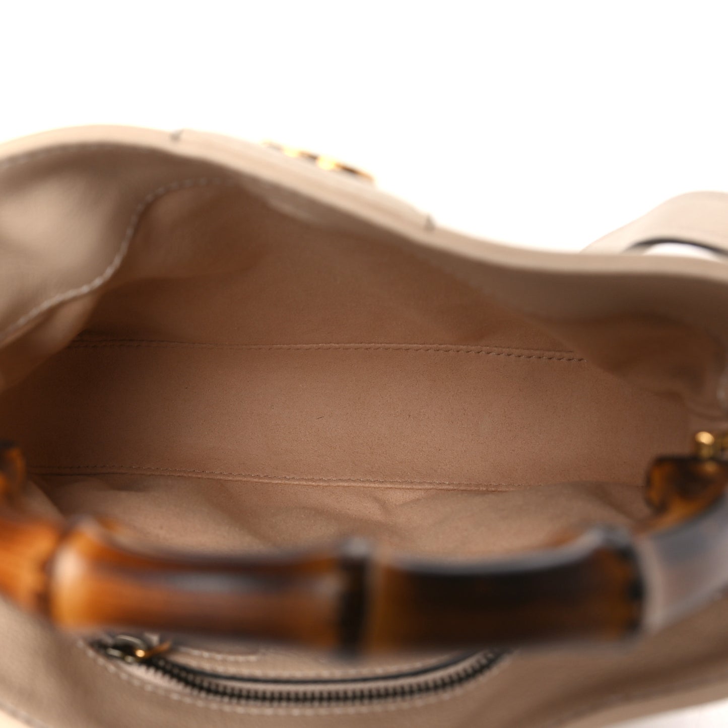 Softy Wonka Textured Dollar Calfskin Small Diana Shoulder Bag Light Beige
