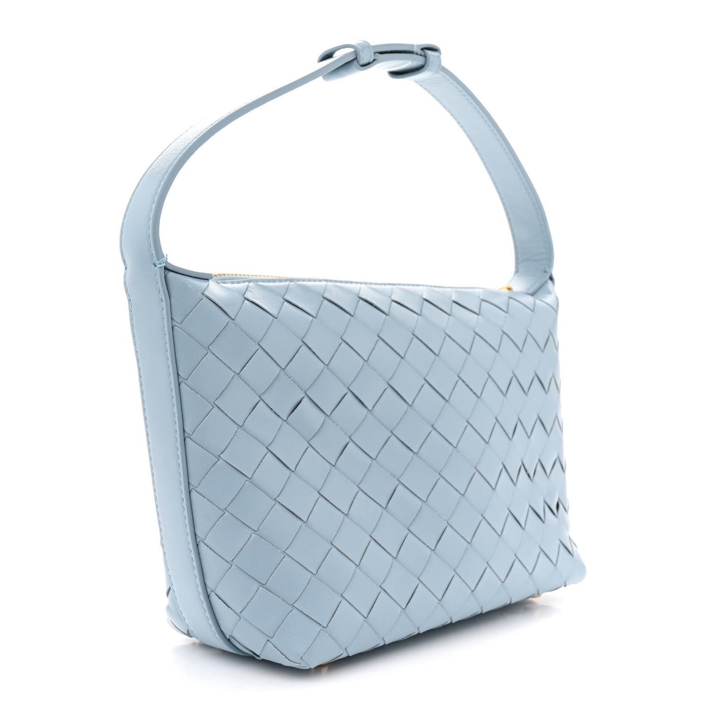 Calfskin Nappa Intrecciato Mini Wallace Ice