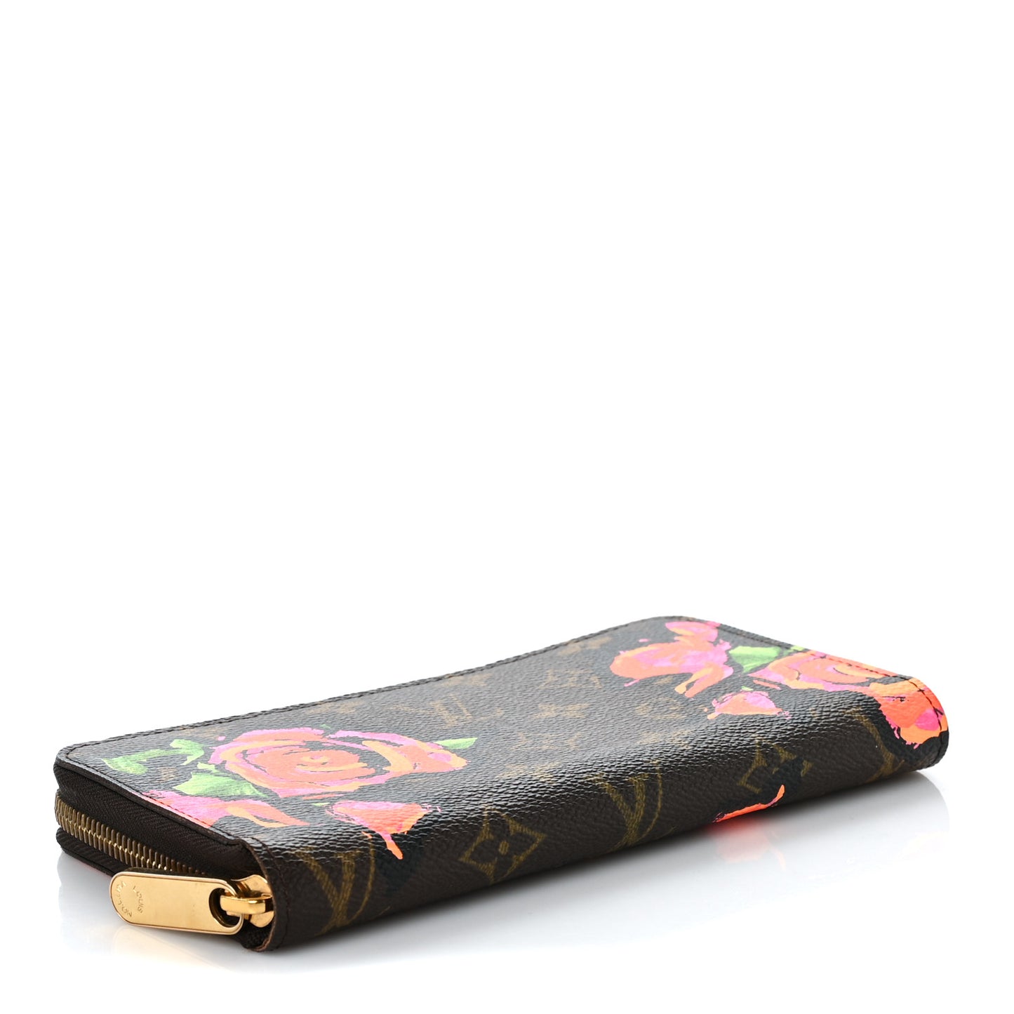 Monogram Roses Zippy Wallet