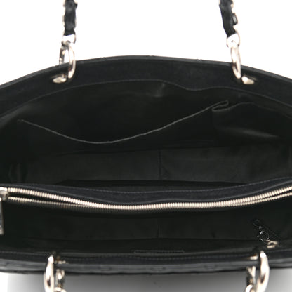 Chanel Caviar Quilted XL Grand Shopping Tote GST Black 5 of 12