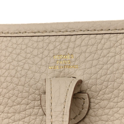 Hermes Taurillon Clemence Evelyne TPM Craie 6 of 11