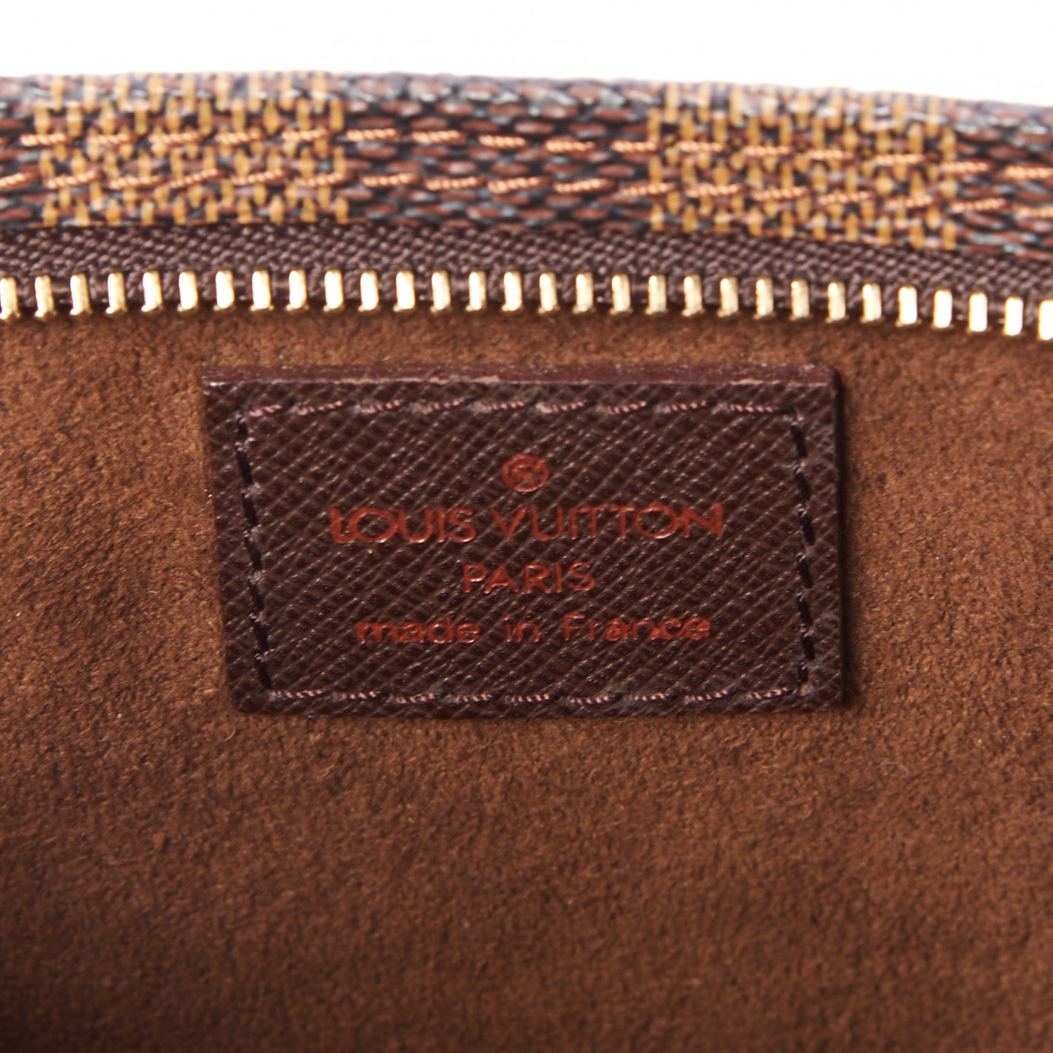 Louis Vuitton Damier Ebene Marais Bucket Pouch 8 of 8