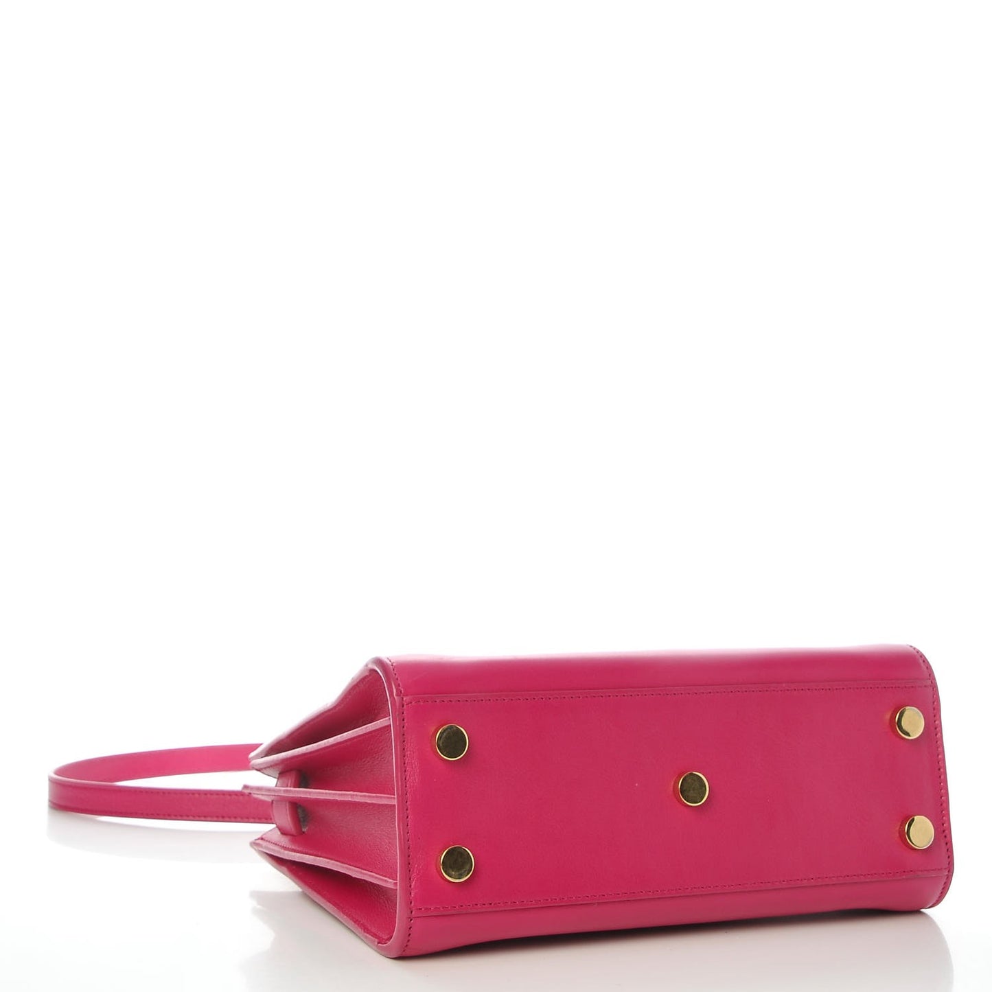Calfskin Nano Sac De Jour Lipstick Fuchsia