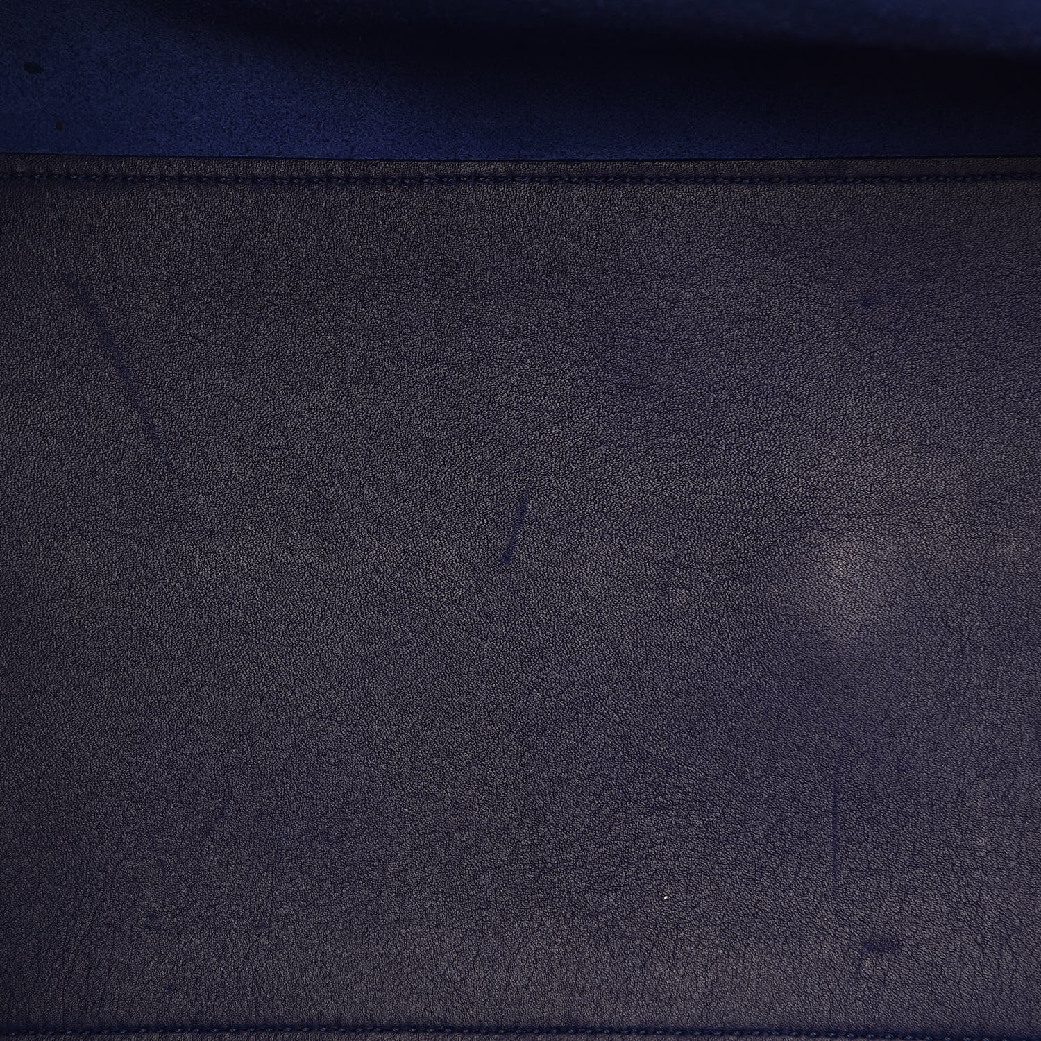 Saint Laurent Calfskin Medium Classic Y Cabas Navy 9 of 16