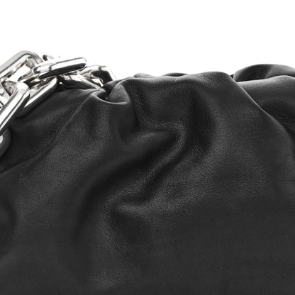 Bottega Veneta Calfskin The Pouch Chain Black 7 of 9