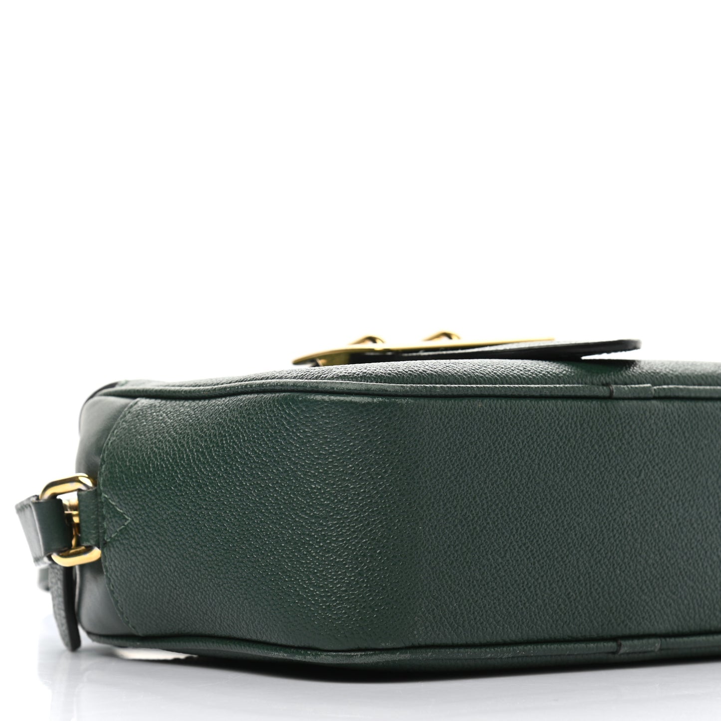 Soft Grain Calfskin Small Medley Crossbody Green
