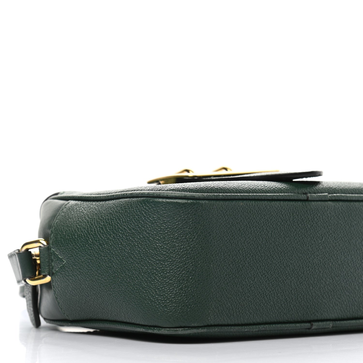 Burberry Soft Grain Calfskin Small Medley Crossbody Green 7 of 15