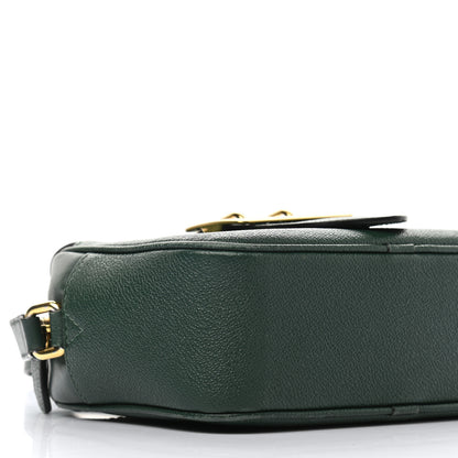Burberry Soft Grain Calfskin Small Medley Crossbody Green 7 of 15