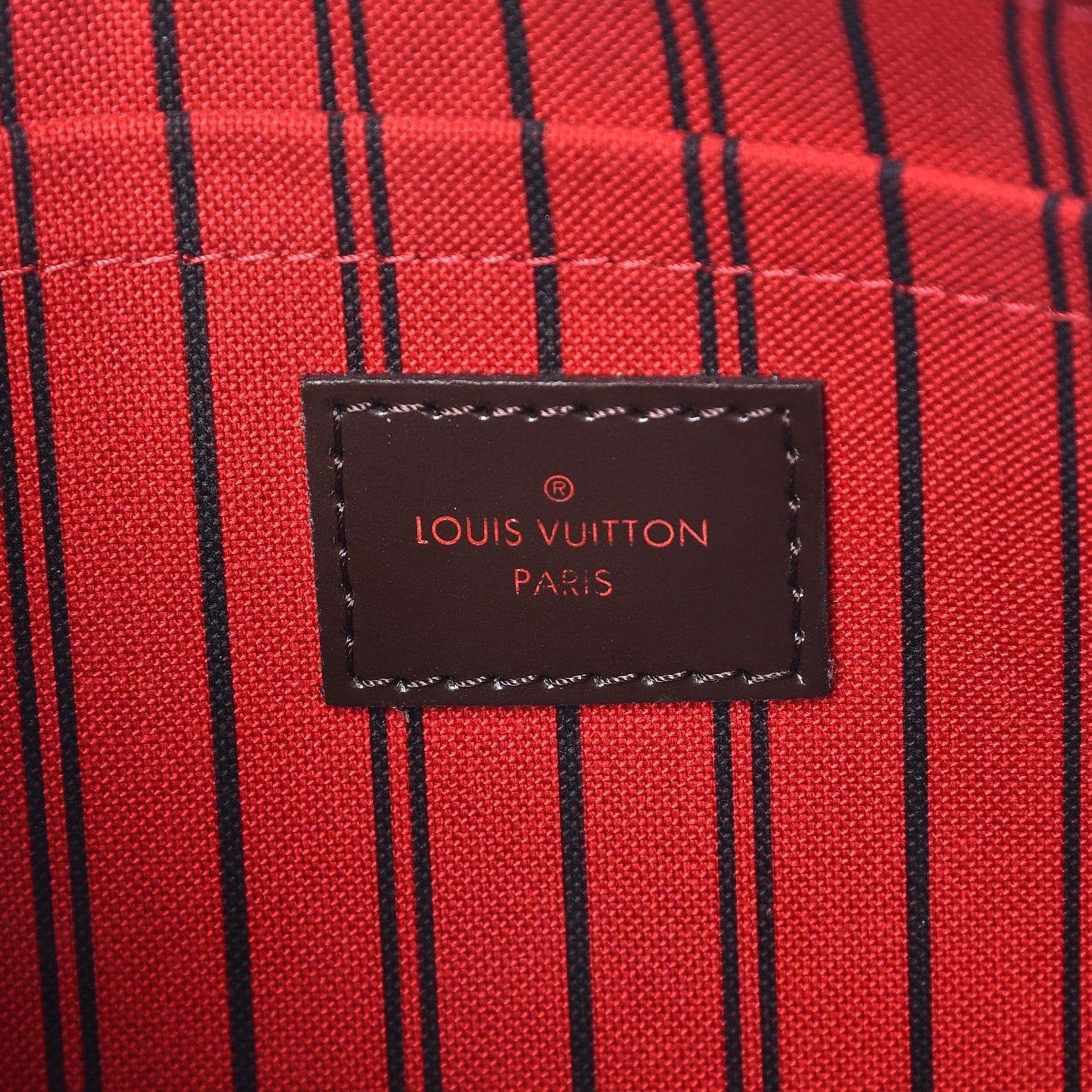 Louis Vuitton Damier Ebene Neverfull MM GM Pochette 6 of 7