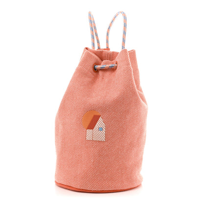 Hermes Les Cabanes Duffle Bag Orange Feu 1 of 12