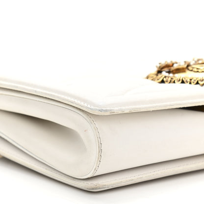 Dolce & Gabbana Calfskin Large Devotion Bag White 11 of 18