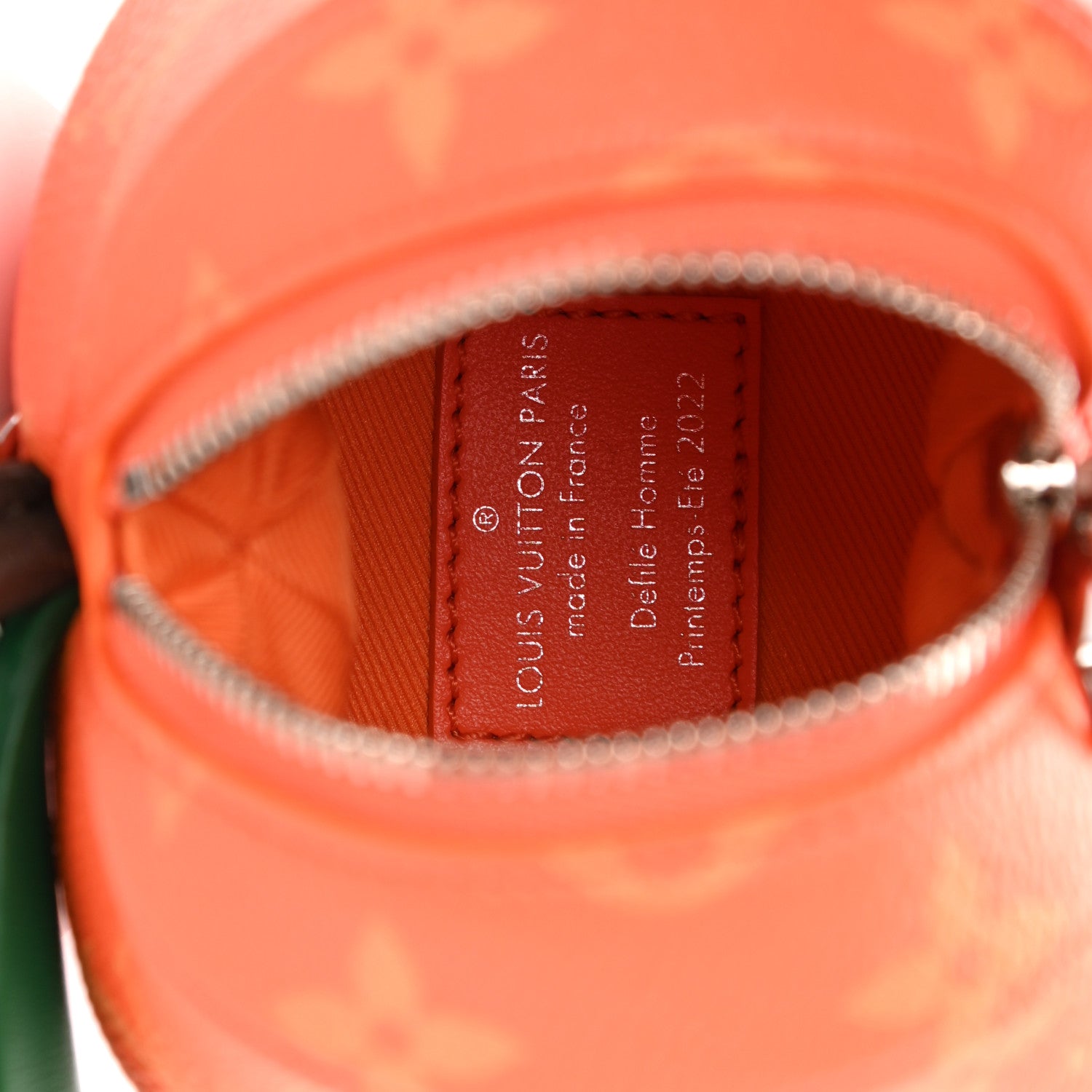 Louis Vuitton Monogram Orange Pouch Orange 4 of 5