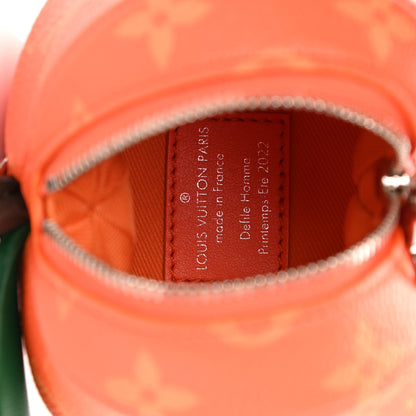 Louis Vuitton Monogram Orange Pouch Orange 4 of 5