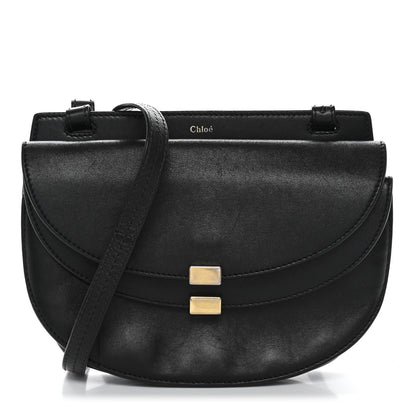Chloe Calfskin Georgia Crossbody Bag Black 1 of 12