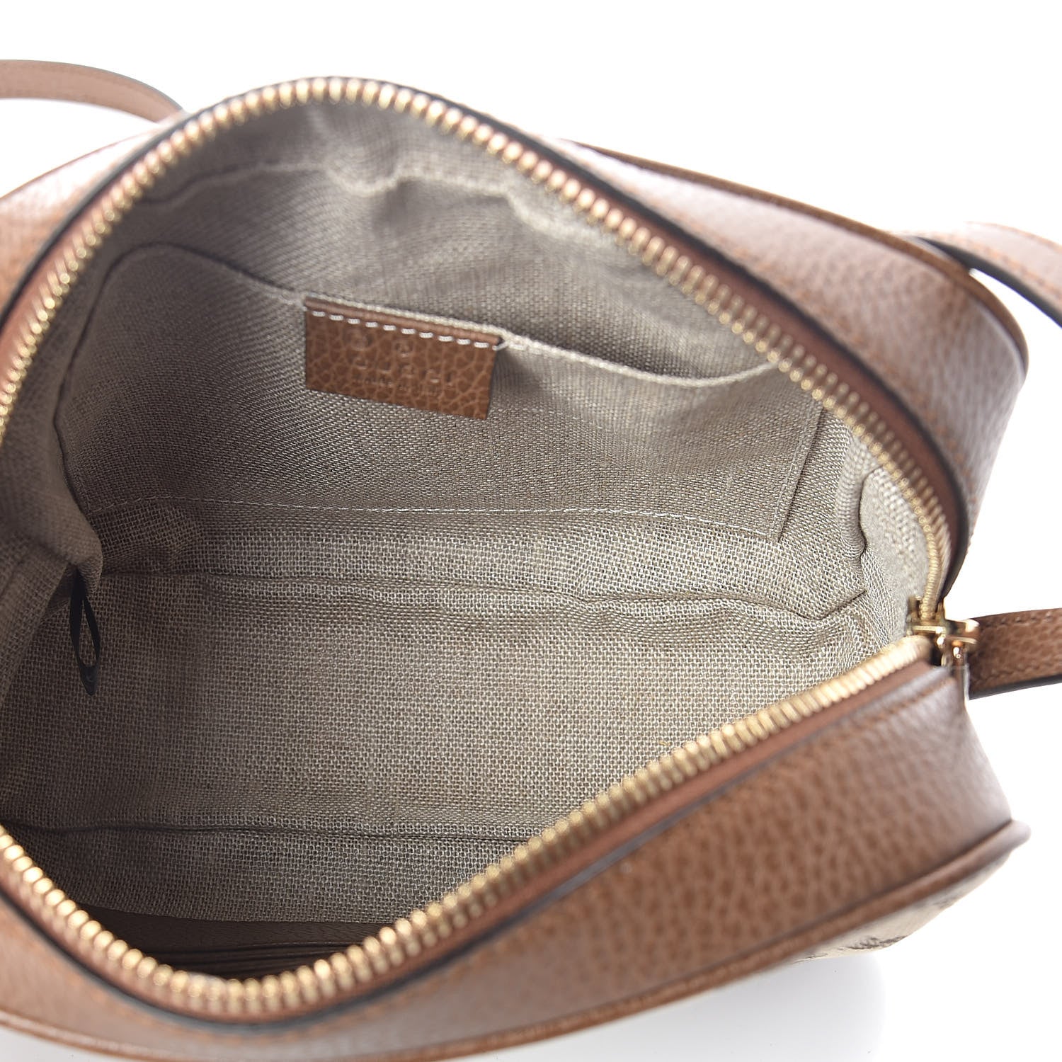 Gucci Monogram Mini Bree Messenger Bag Beige Tabacco 5 of 9