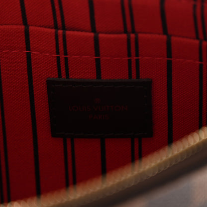 Louis Vuitton Damier Ebene Neverfull MM GM Pochette 6 of 7