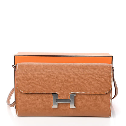 Hermes Epsom Constance Long Wallet To Go Gold 9 of 9