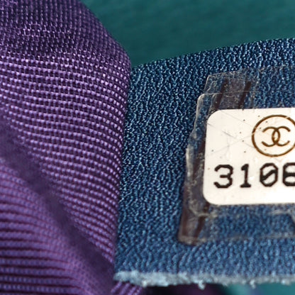 Chanel Tie Dye Calfskin Quilted Medium Chanel 19 Flap Blue Purple 7 of 12