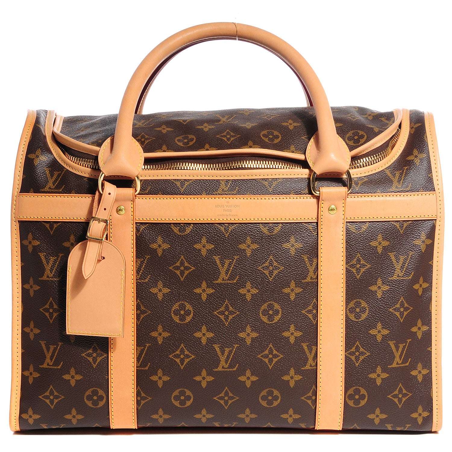 Louis Vuitton Monogram Sac Chien 40 Pet Carrier 1 of 9