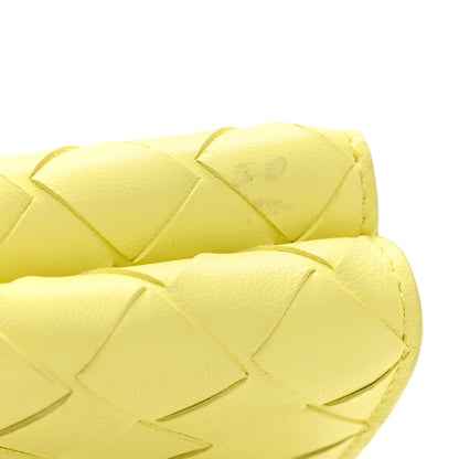 Bottega Veneta Nappa Intrecciato Trifold Wallet Kiwi 7 of 8