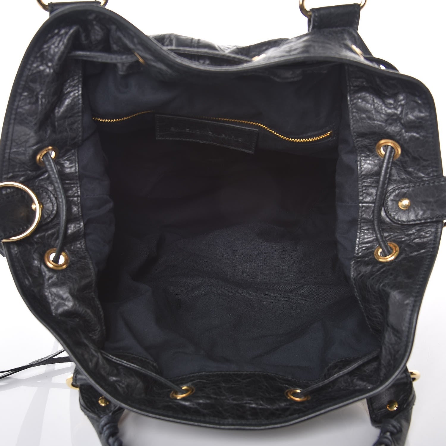 Balenciaga Agneau Giant 21 Gold Hardware Pompon Black 5 of 8