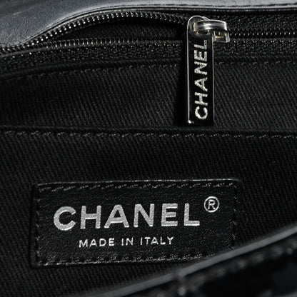 Chanel Vinyl In the Business Flap Black 7 of 8