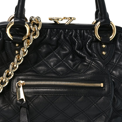 Marc Jacobs Calfskin Quilted Stam Black 7 of 9