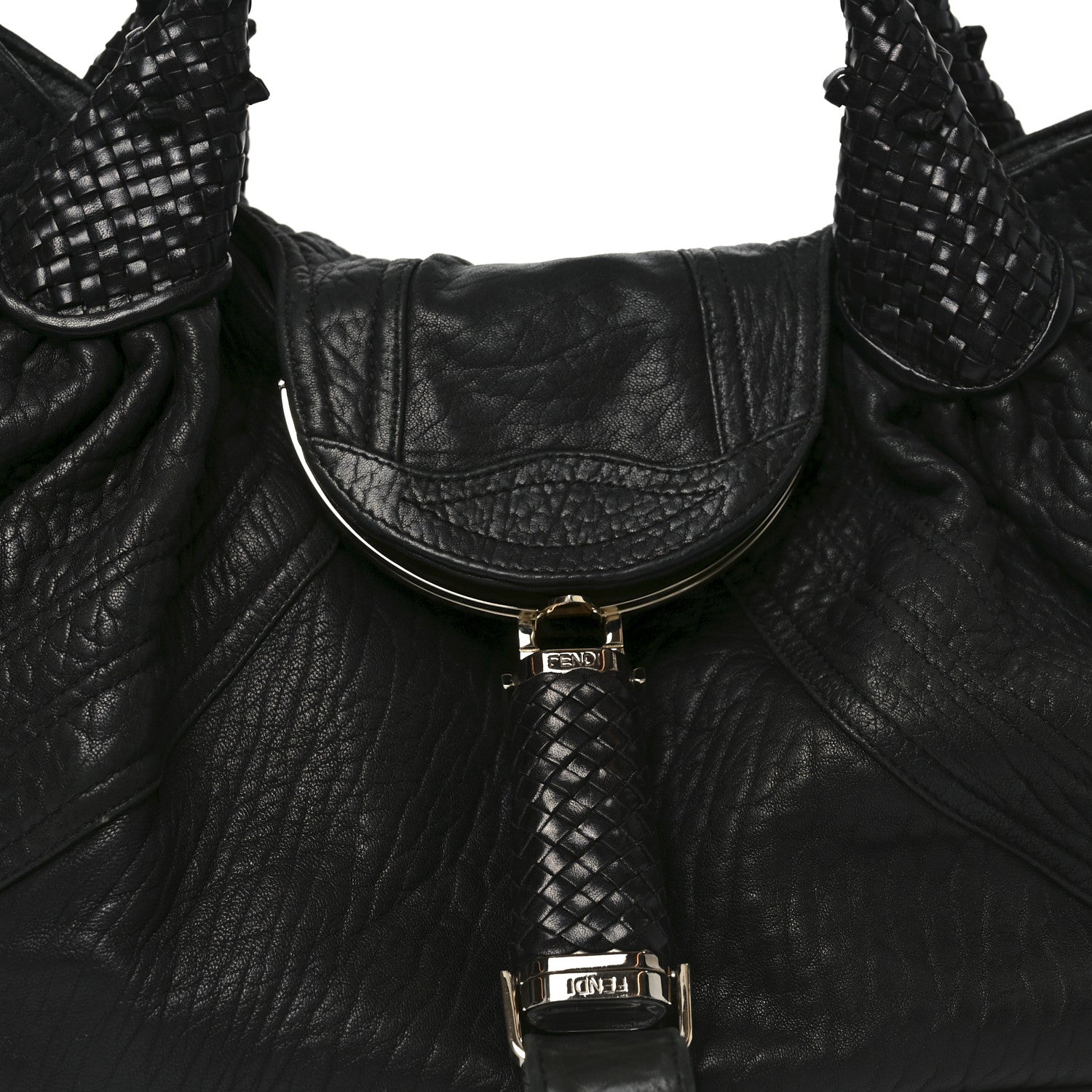 Fendi Nappa Nuvolata Spy Black 8 of 10