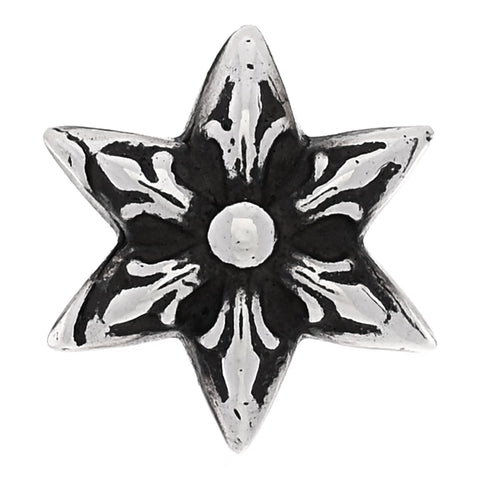 Sterling Silver Star Single Stud Earring