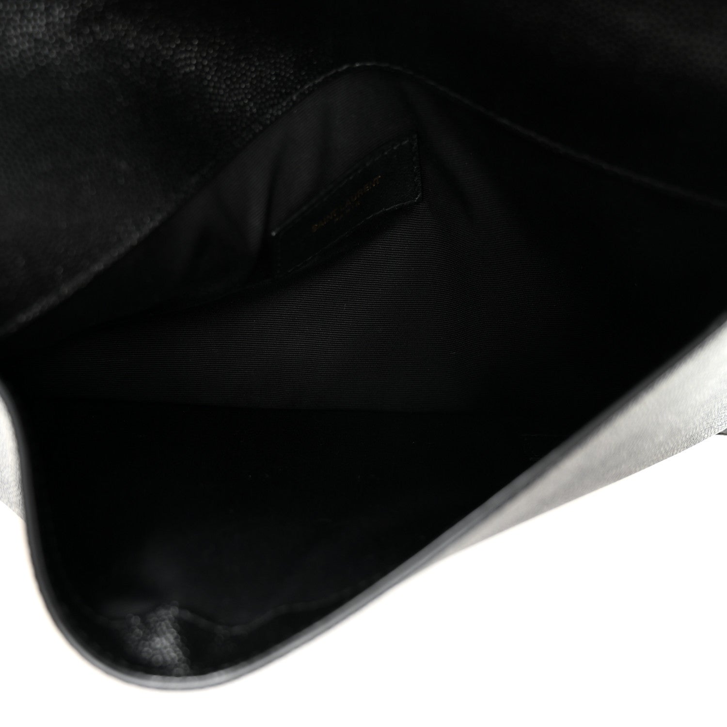 Saint Laurent Grain De Poudre Uptown Pouch Black 5 of 8