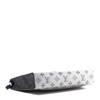 Louis Vuitton Monogram Eclipse Split Pochette Voyage MM 3 of 7