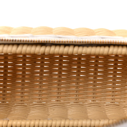 Loro Piana Wicker Calfskin L19 Extra Pocket Pouch White 5 of 10
