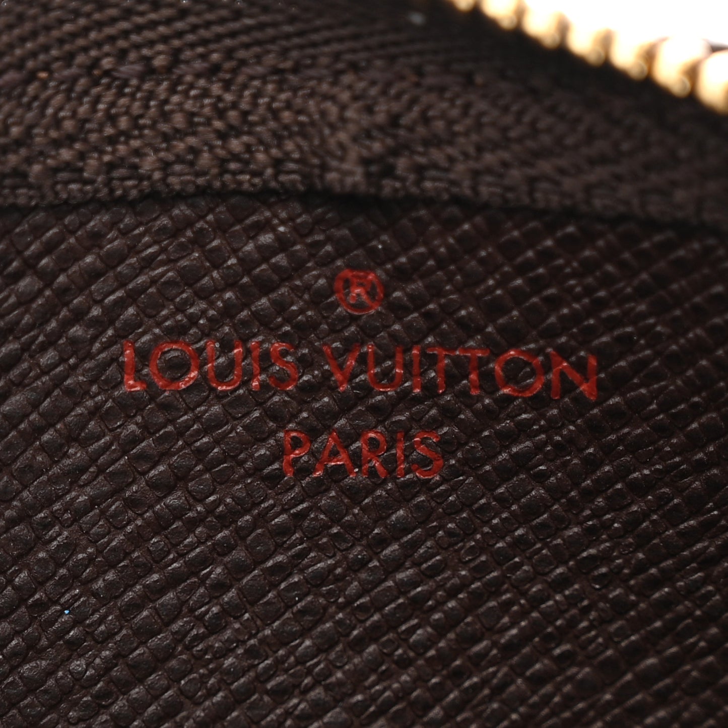 Damier Ebene Key Pouch