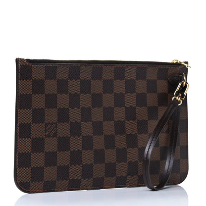 Louis Vuitton Damier Ebene Neverfull MM GM Pochette 2 of 4