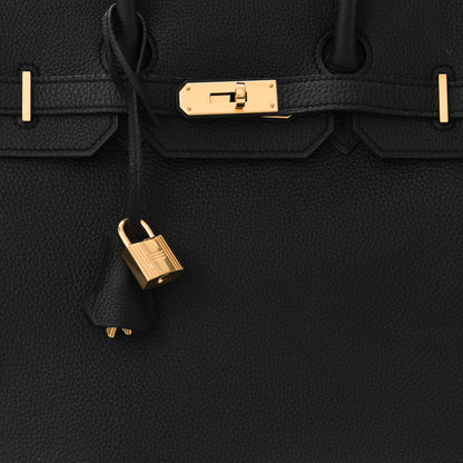 Hermes Togo Birkin 35 Black 8 of 10