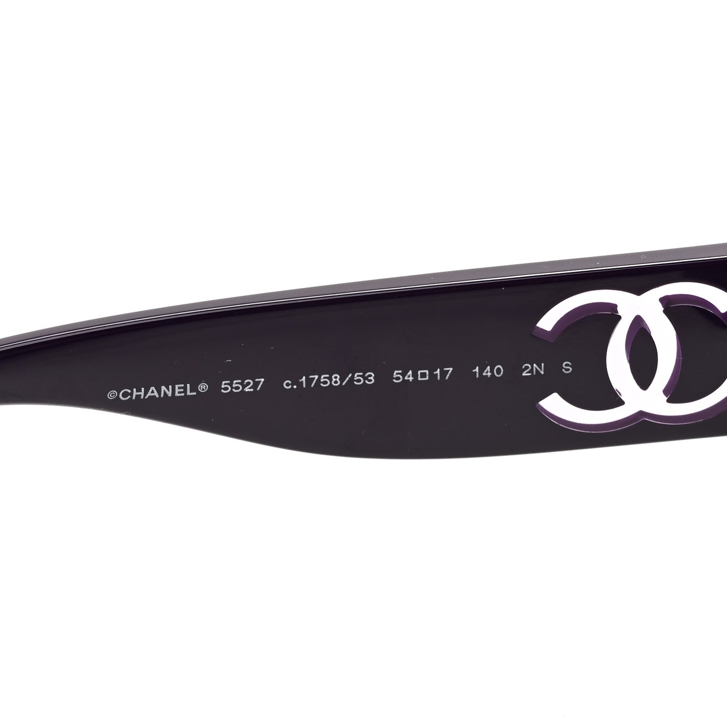 Acetate Cat Eye Sunglasses 5527 Purple