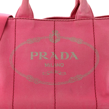 Prada Canapa Logo Tote Peonia 8 of 11