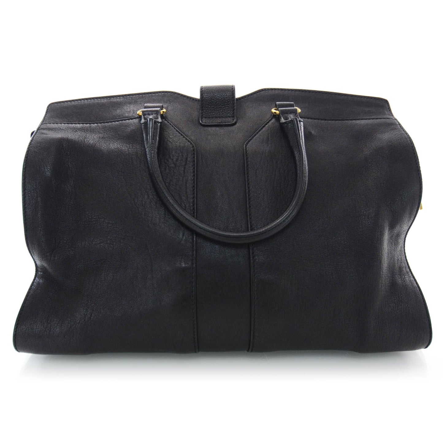 Leather Large Cabas Chyc Black
