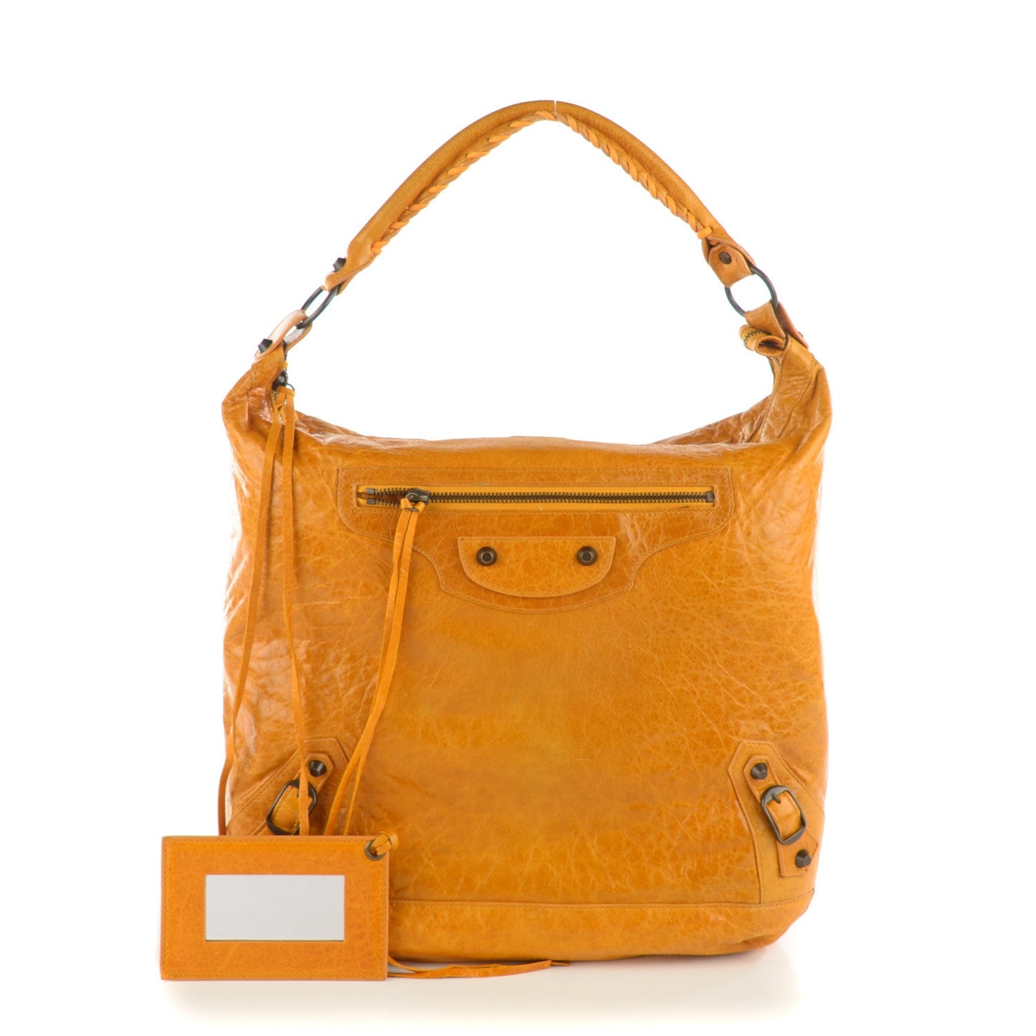 Balenciaga Chevre Classic Hardware Day Hobo Marigold 1 of 8