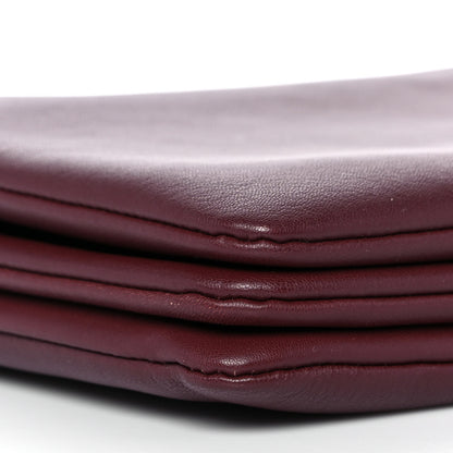 Celine Smooth Lambskin Small Trio Crossbody Bag Burgundy 5 of 10
