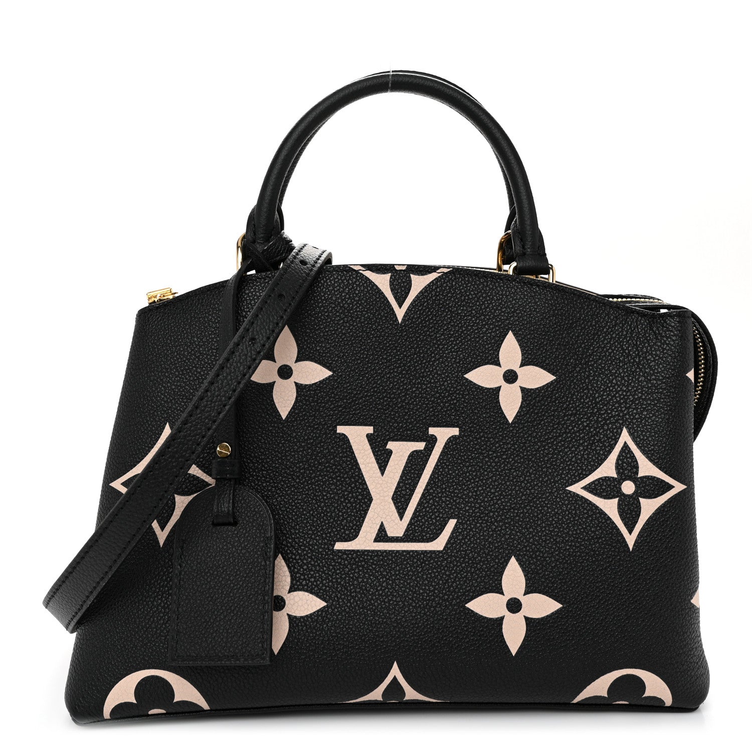 Louis Vuitton Empreinte Monogram Giant Petit Palais Black Beige 1 of 10