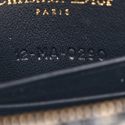 Christian Dior Oblique Saddle Belt Bag Blue 8 of 11