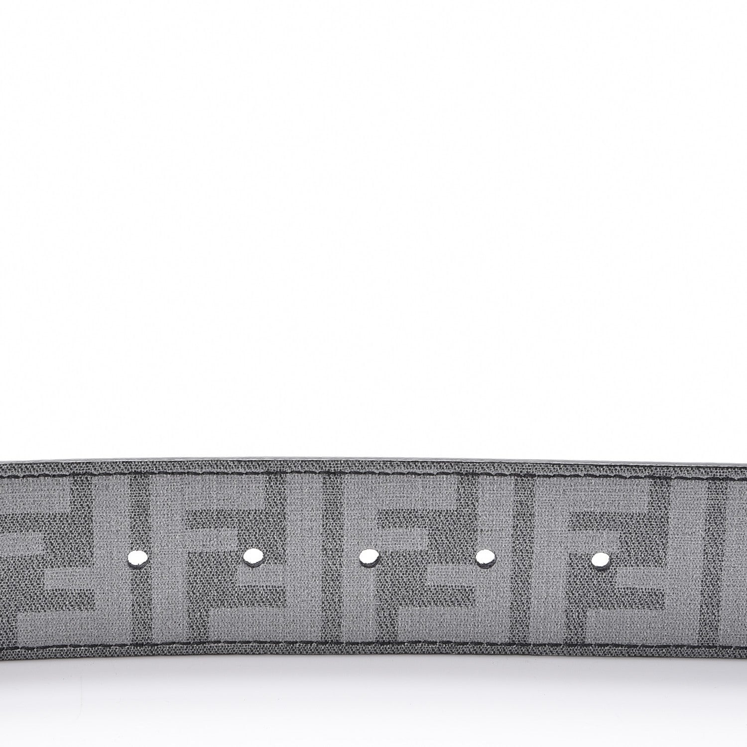 Fendi Canvas FF Belt Grey 4 of 7