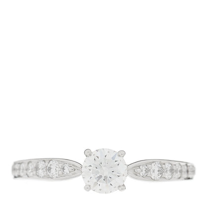 Tiffany Platinum Diamond .31ct Round Brilliant Harmony Engagement Ring 48 4.5 1 of 6