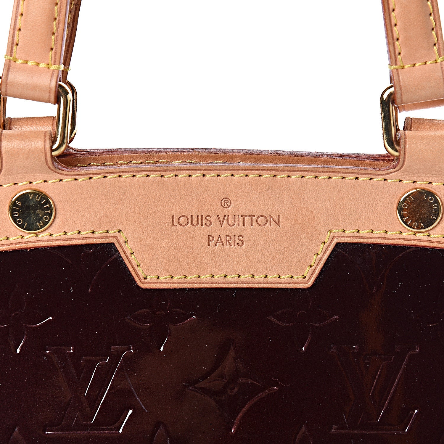 Louis Vuitton Vernis Brea MM Amarante 10 of 10