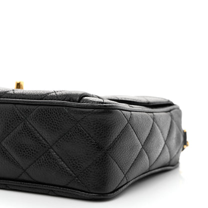 Chanel Caviar Quilted Camera Case Black 11 of 11